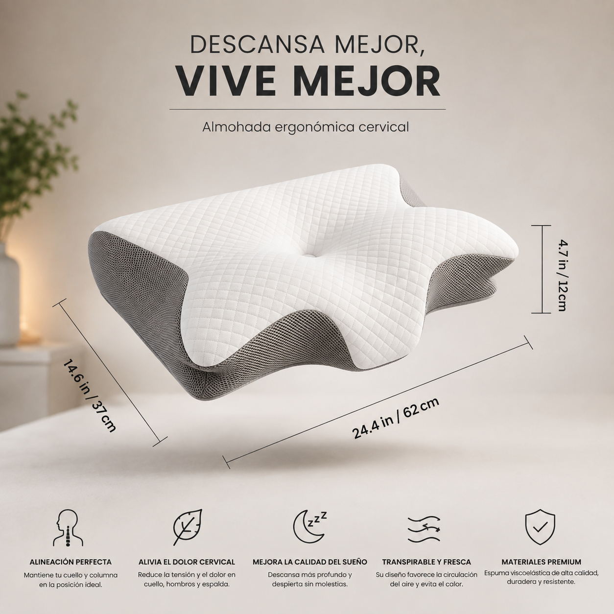 Almohada ORVEN-RENOVA™